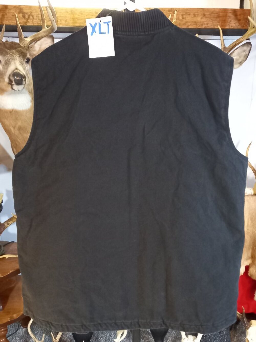Concealed Carry Canvas Vest - Black | XLT - Picture 3 of 6